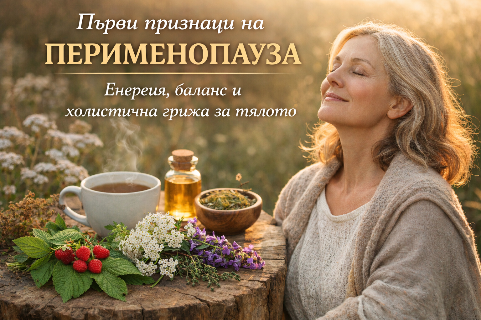 Първи признаци на перименопауза и как да подкрепим тялото