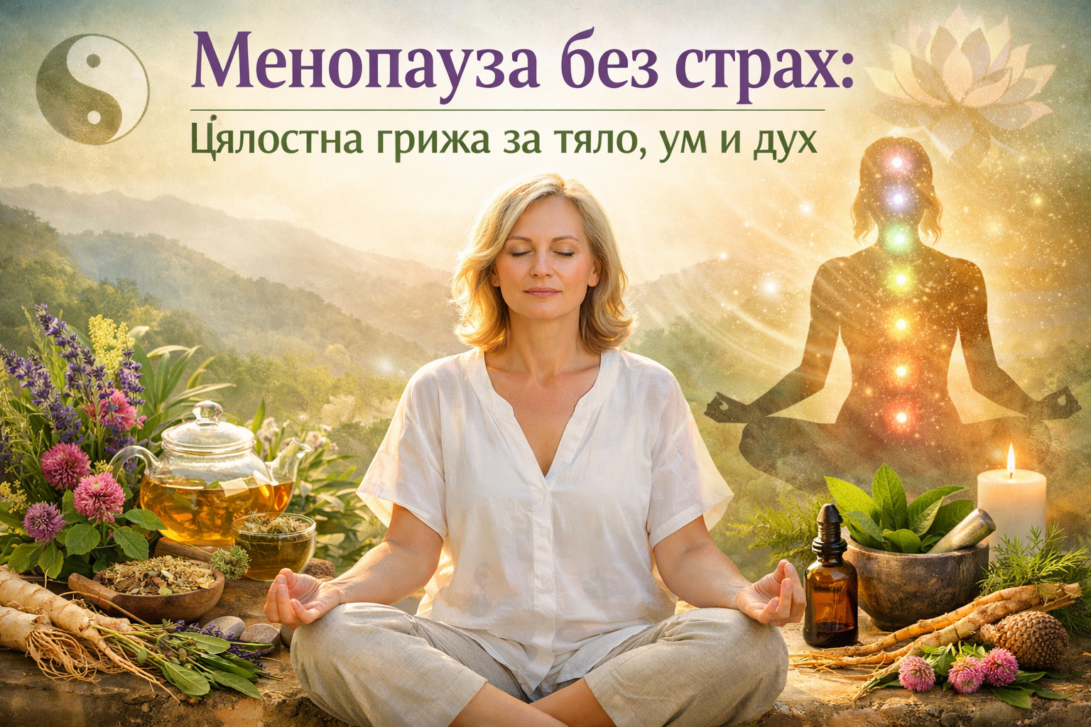 Менопауза без страх: цялостна грижа за тяло, ум и дух