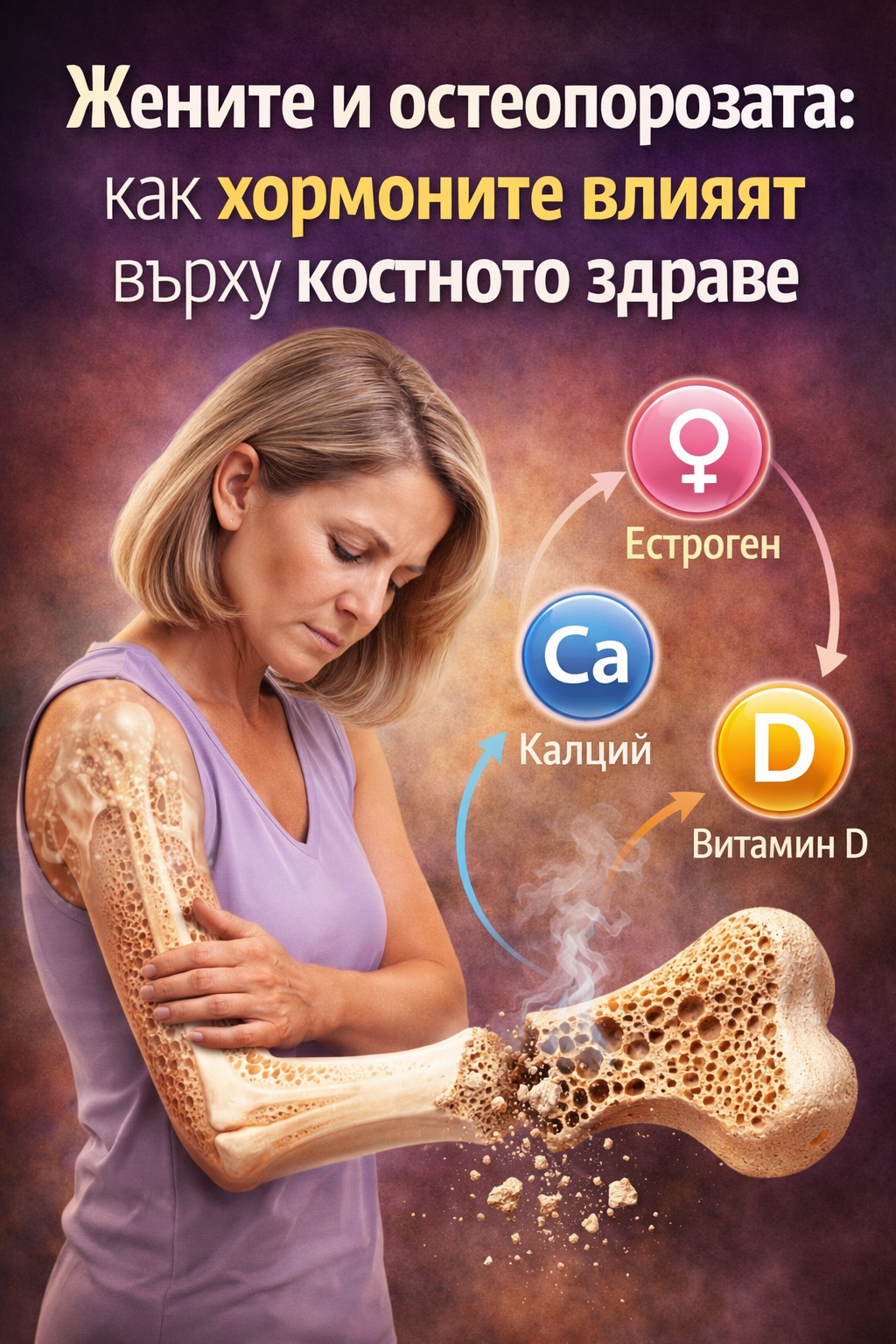 Жените и остеопорозата: как хормоните влияят върху костното здраве