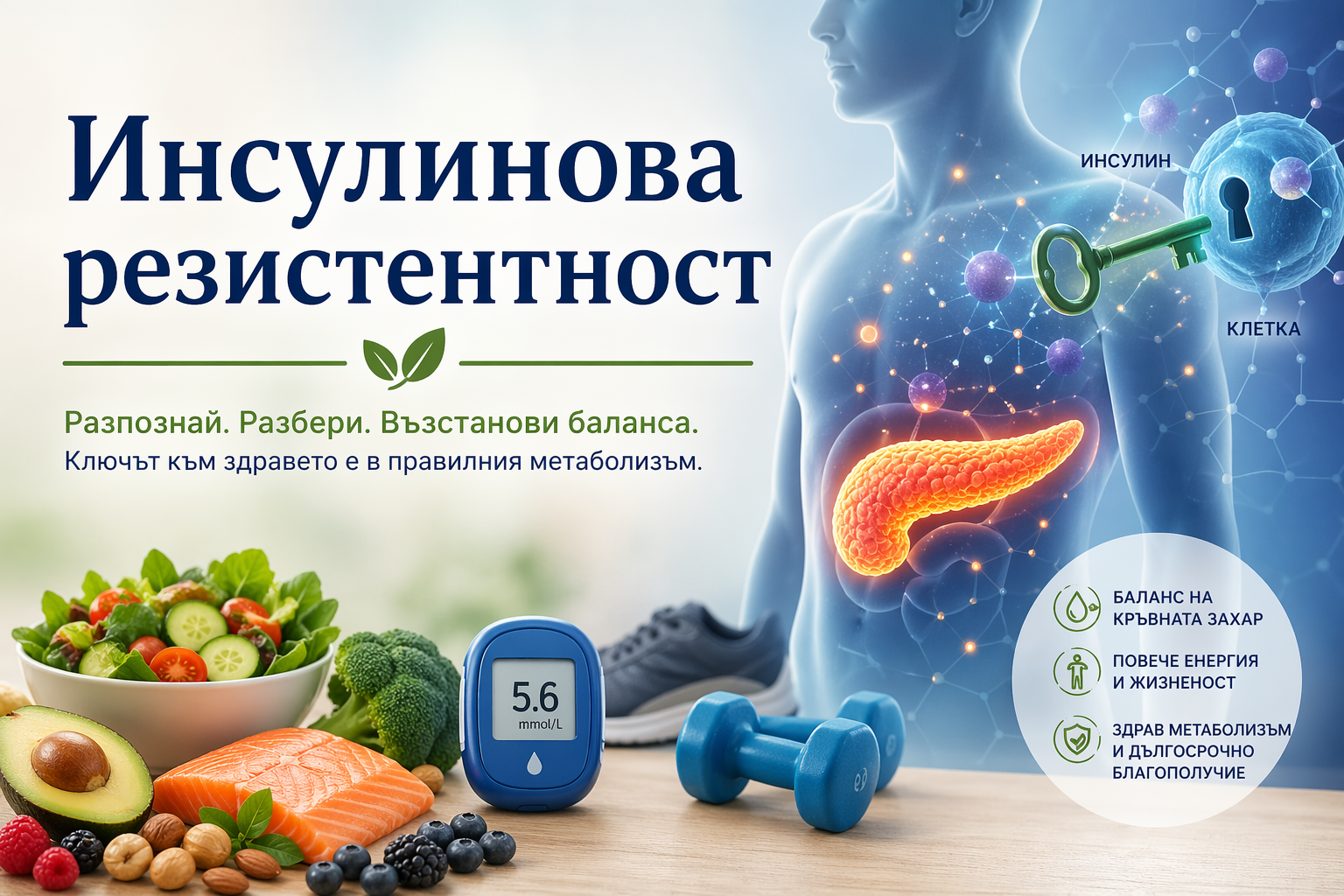 Инсулинова резистентност: проблеми, симптоми и ефективни решения
